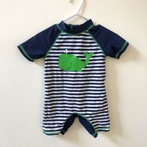 One piece baby swimsuit!